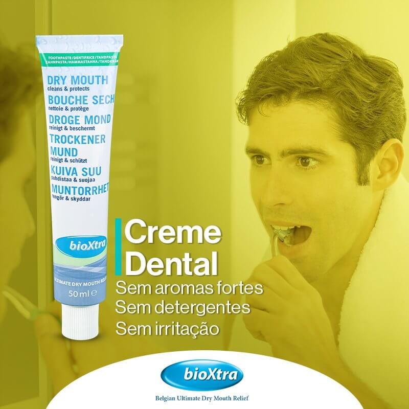 Bioxtra | Dry Mouth | Creme Dental 50ml | Alívio Boca Seca