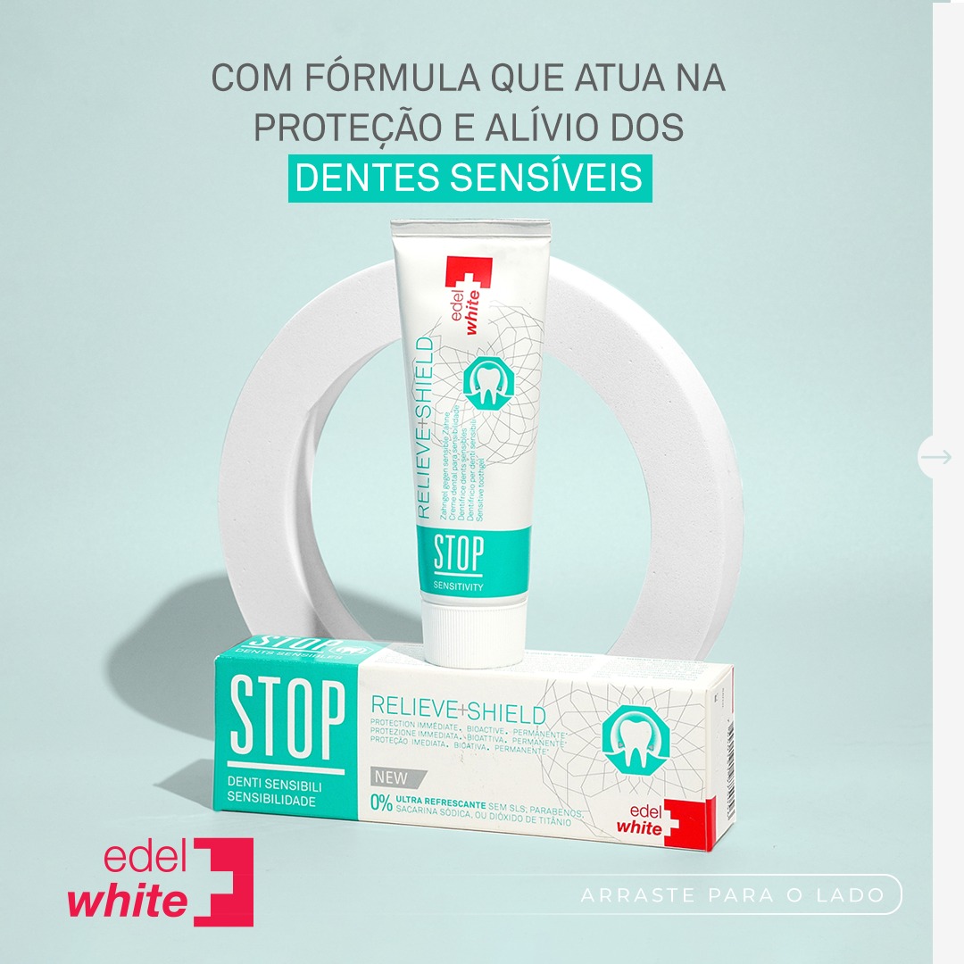 Creme Dental STOP Sensitive | Edel White | 75ml