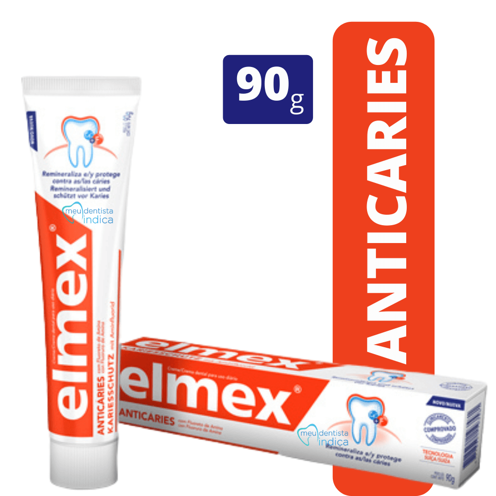 ELMEX - Kit Elmex Anticarie ( Enxaguatório+ Creme dental)