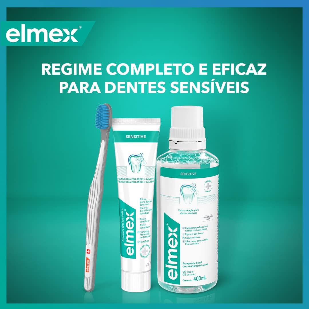 Elmex Sensitive | Enxaguante Bucal | 400ml