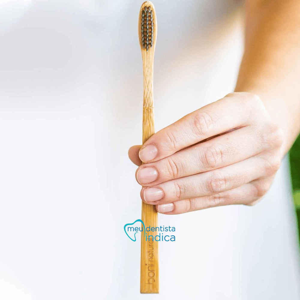 Escova Dental de bambu - Boni Natural