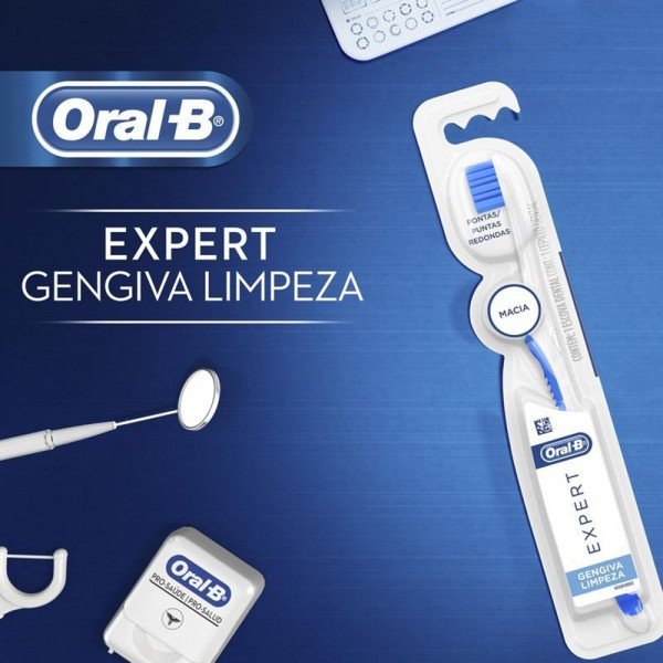 Escova Escova Dental Expert | Oral-B | Gengiva Limpeza