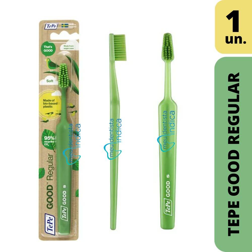 Escova Dental Sustentável Tepe | GOOD Regular Soft | 1 unidade