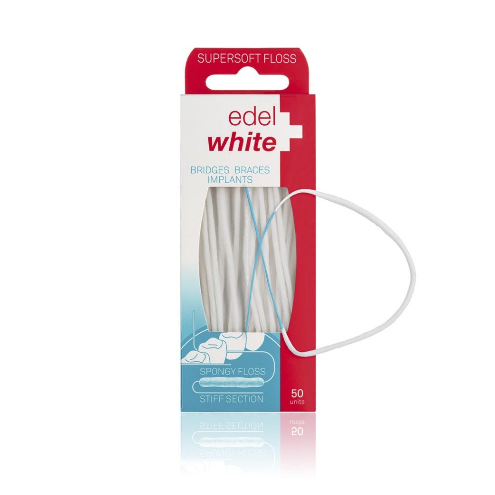 Fio Dental Super Soft Floss | 50 unidades | Edel White