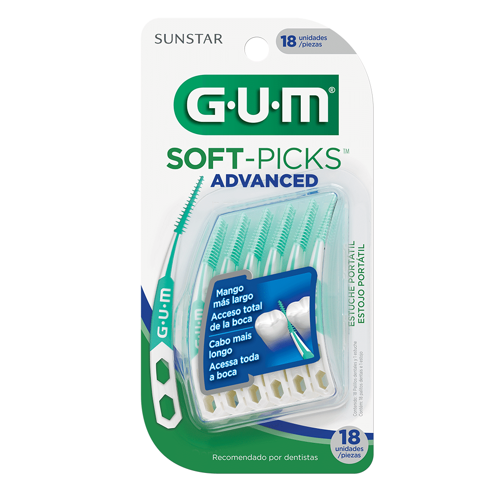 Soft-Picks Advanced GUM® | Palito Interdental | 72 unidades