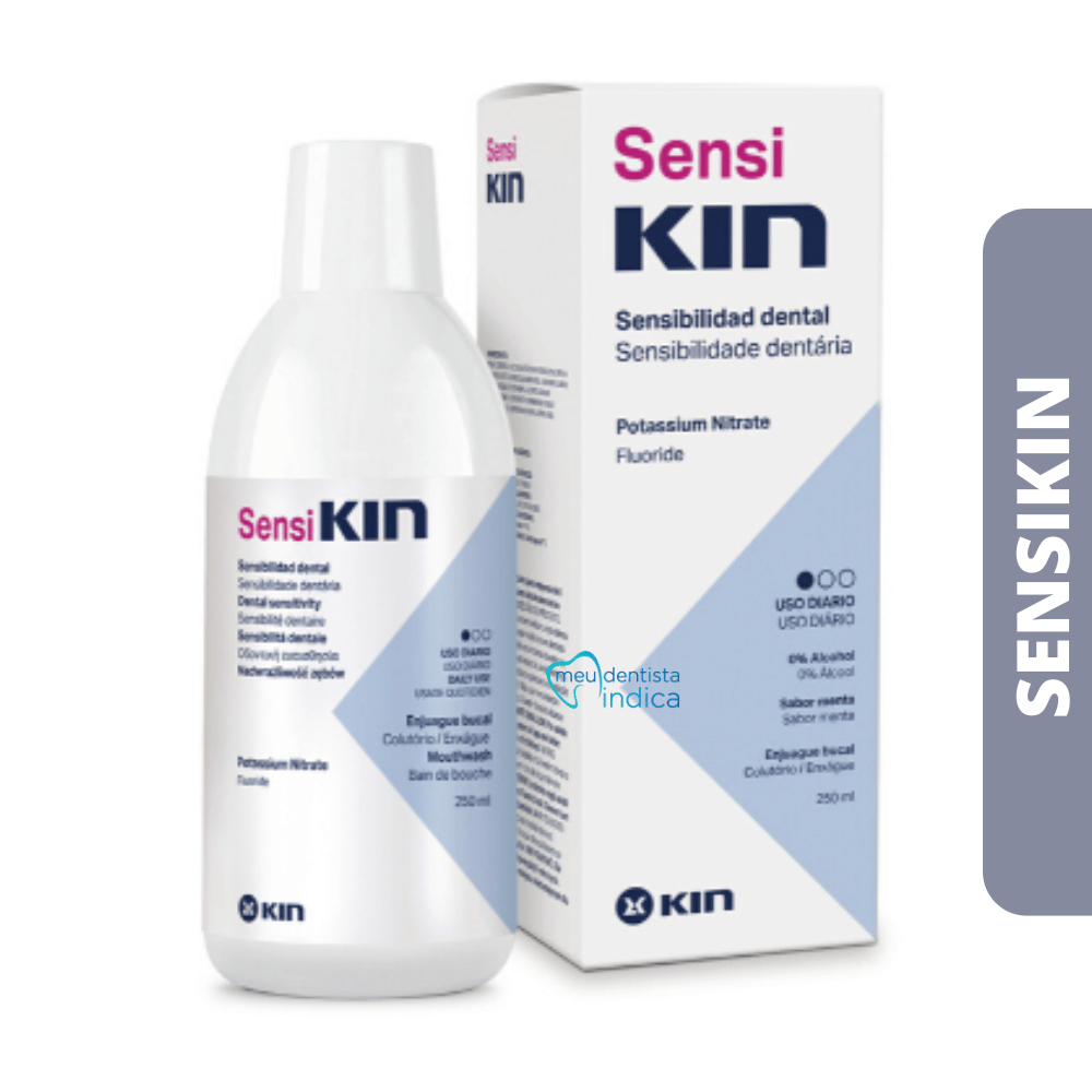 Sensikin Enxaguatório Bucal 500ml | KIN | Dentes Sensíveis