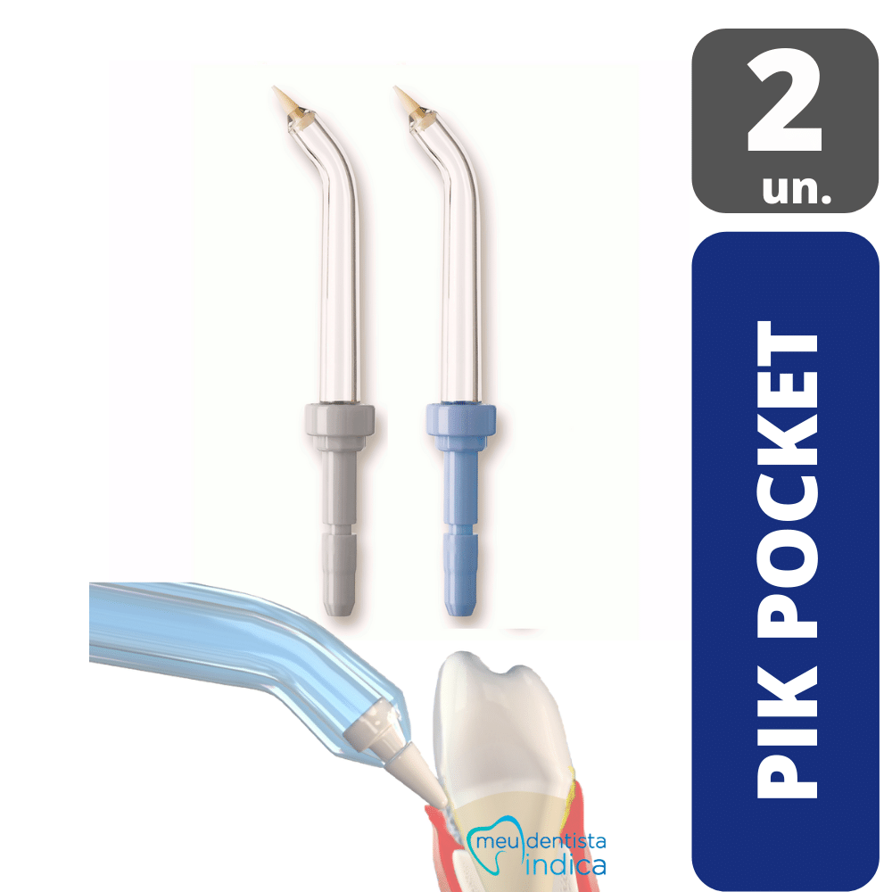 WATERPIK - Bico Irrigador p/ bolsas periodontias (Pik Pocket Tips)