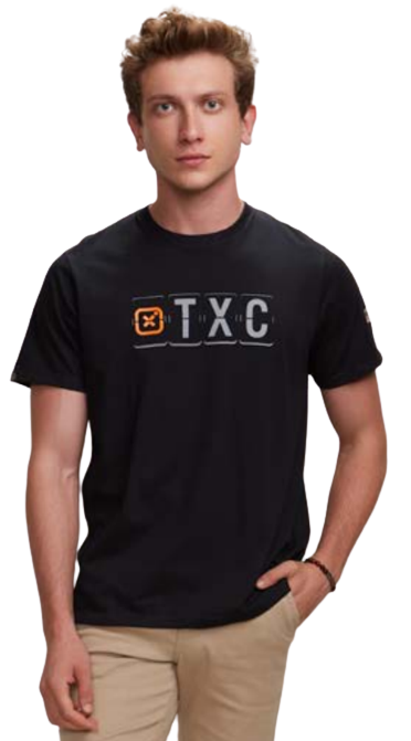 Camiseta Masculina TXC Brand Preto 191095