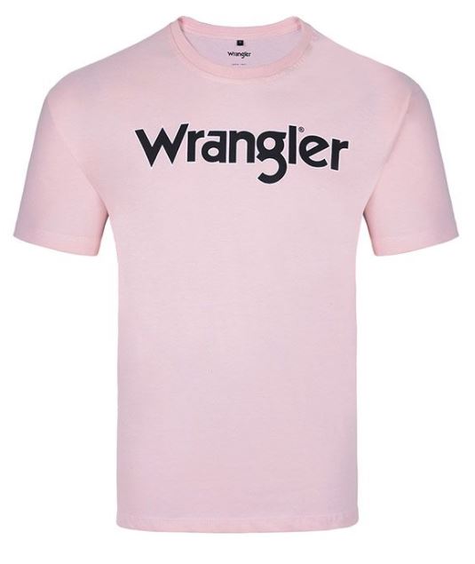 Camiseta Masculina Wrangler Rosa WM8076
