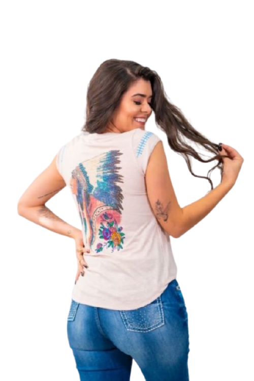T-Shirt Feminina Miss Country México