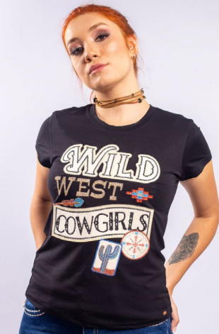 T-Shirt Feminina Miss Country Wild