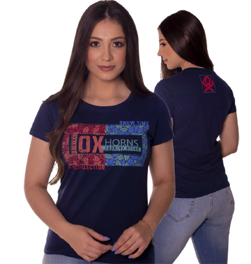 T-Shirt Feminina Ox Horns 6236
