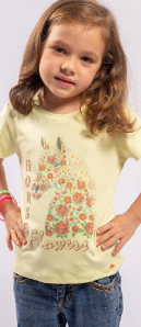 T-Shirt Infantil Miss Country Valente