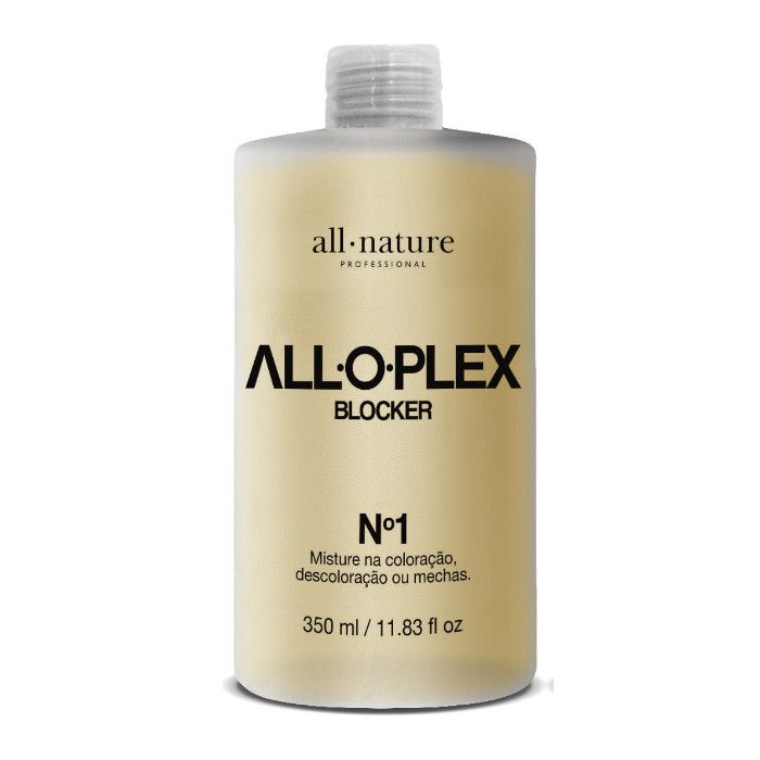 Alloplex Blocker + Crosslink Bloqueador de Danos Nas Descolorações Mechas, Luzes, Colorações e Demais Químicas - All Nature