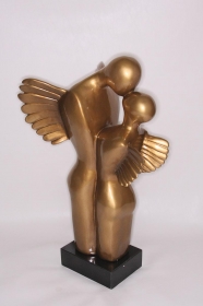 Escultura Asas Dourado (I)