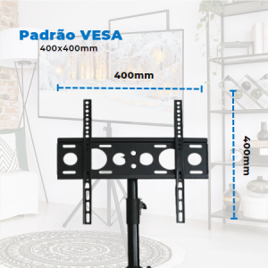 Suporte Tripé Pedestal para TV LED / OLED / QLED de 26