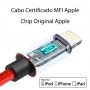 Cabo iPhone iPad Lightning MFI Antila 1M Cinza - Baseus