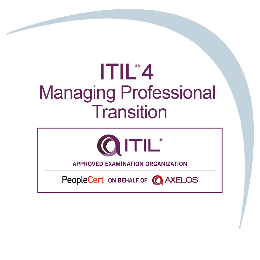 Exame Online  ITIL® 4 Managing Professional Transition