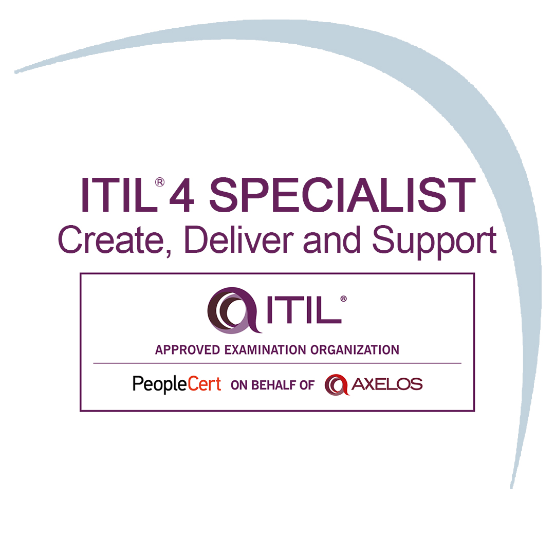 Exame Online ITIL® 4 Specialist: Create, Deliver and Support