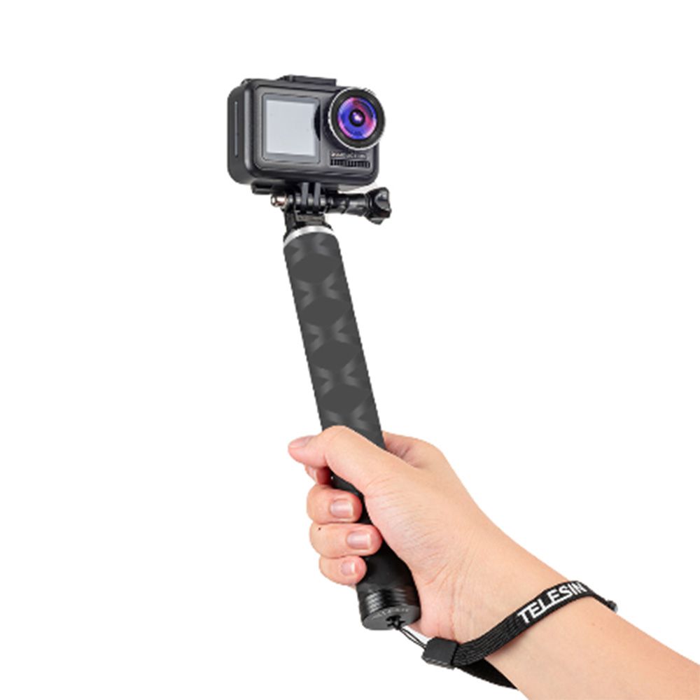 Bastão Extensor - Pau de Selfie - 90 cm - Fibra de Carbono - Telesin