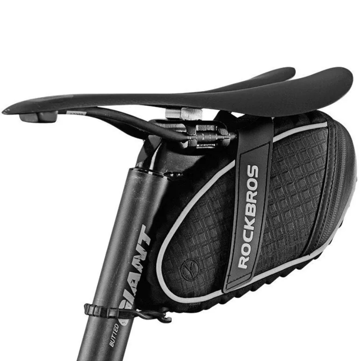 Bolsa de Selim - Impermeável 1.2 Litros Rockbros - Ciclista Mountain Bike