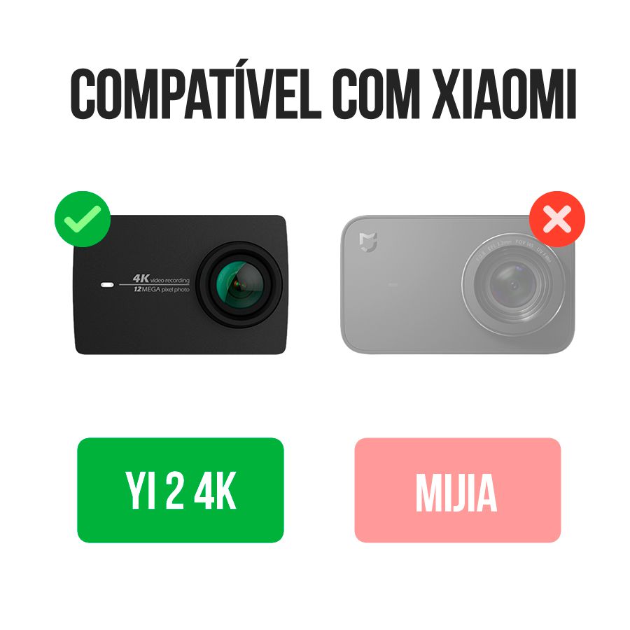 Carregador Xiaomi Yi 2 4K - Duplo - Micro USB