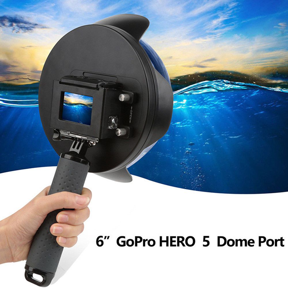 Dome - 6 Polegadas - GoPro Hero5 Hero6 e Hero7 Black - Shoot