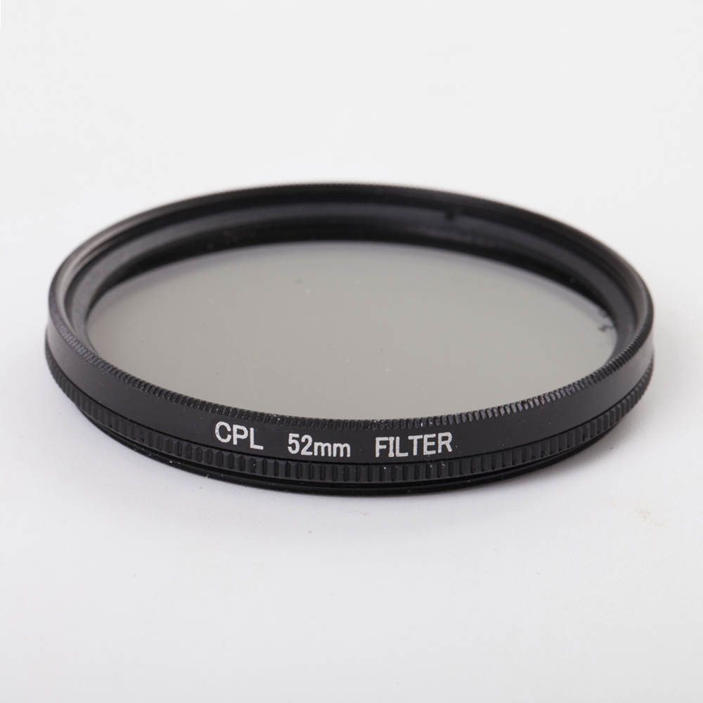 Filtro CPL Polarizador Lente DSLR para Nikon Canon Sony 52mm