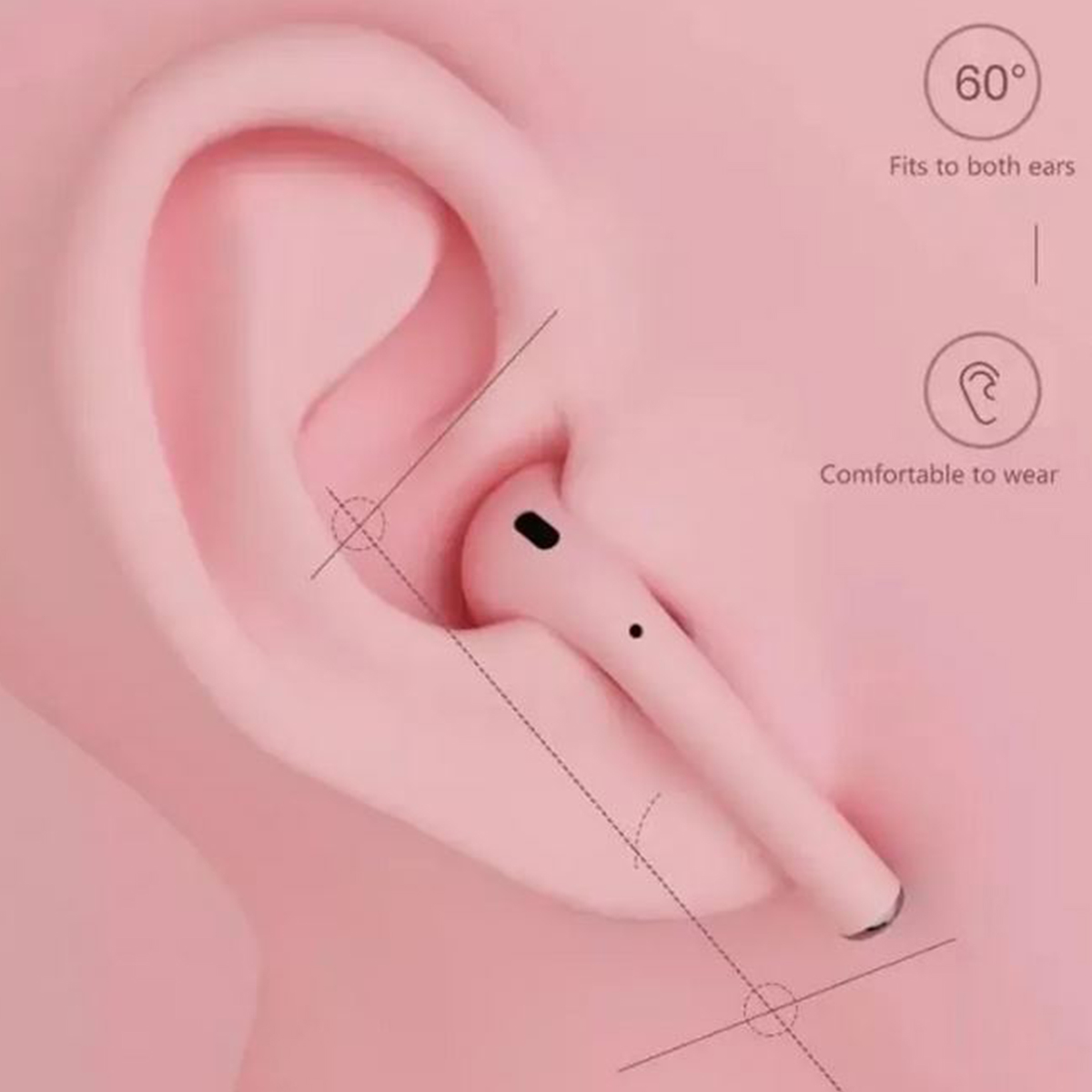 Fone de Ouvido sem fio Bluetooth