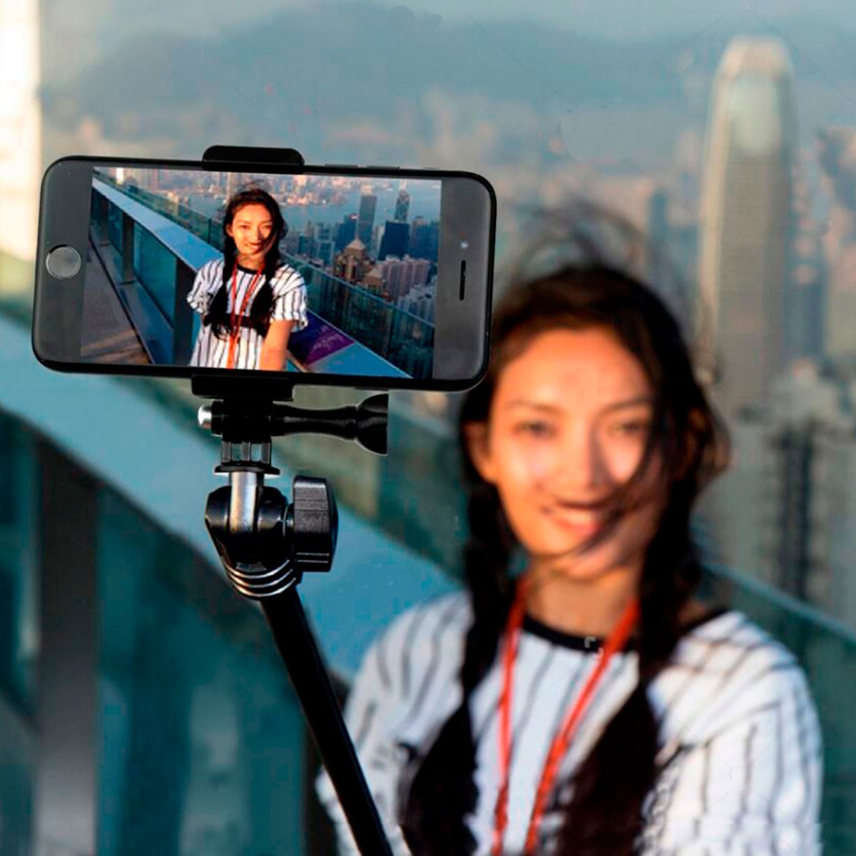 Suporte Celular e Smartphone para Pau de Selfie