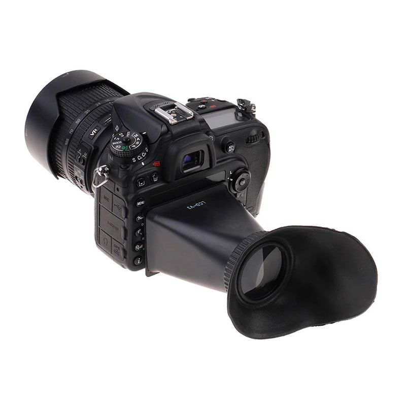 Visor LCD Viewfinder Lupa Câmera V1 para Nikon e Canon