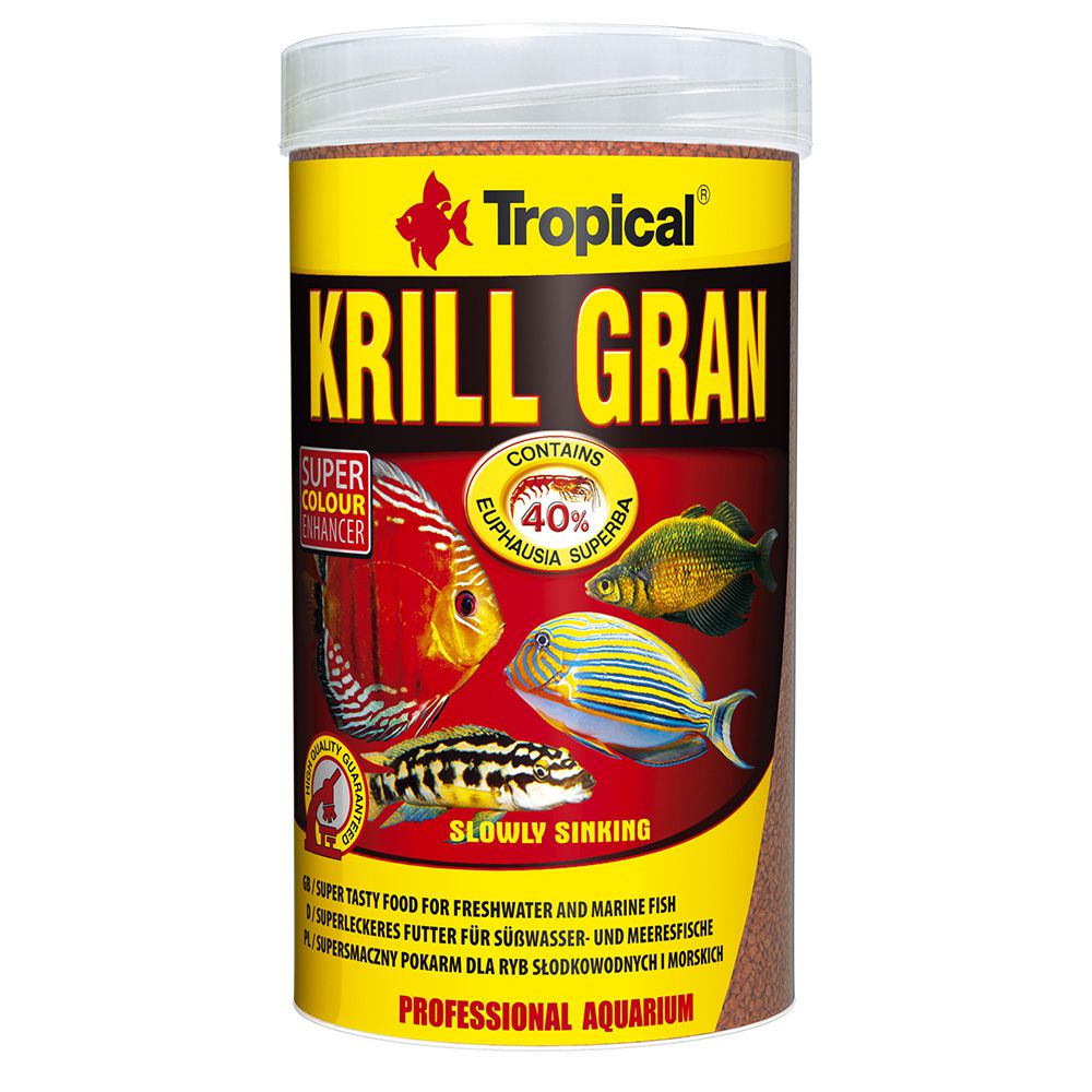 RAÇÃO TROPICAL KRILL GRAN - Pote 54 gr