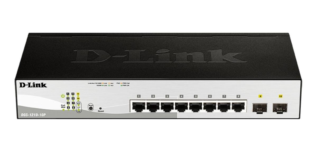 - Switch D-link Dgs-1210-10p