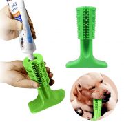 Escova Dentes Mordedor Canina Cao Pet Limpeza Remove Tartaro Cachorro Grande
