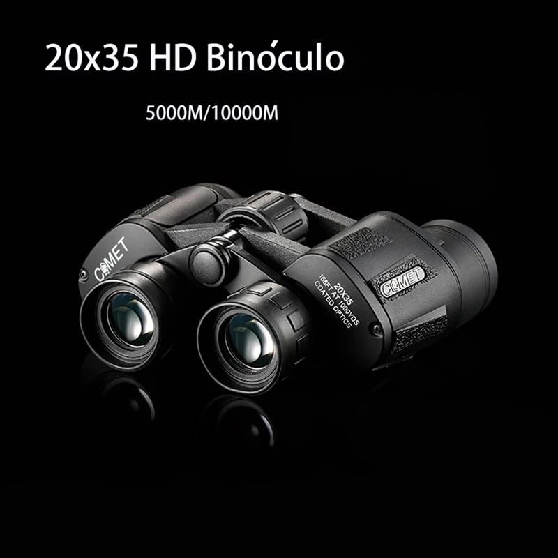Binóculo longo alcance 20x35 HD Zoom  Ocular profissional   Telescópio Caça 
