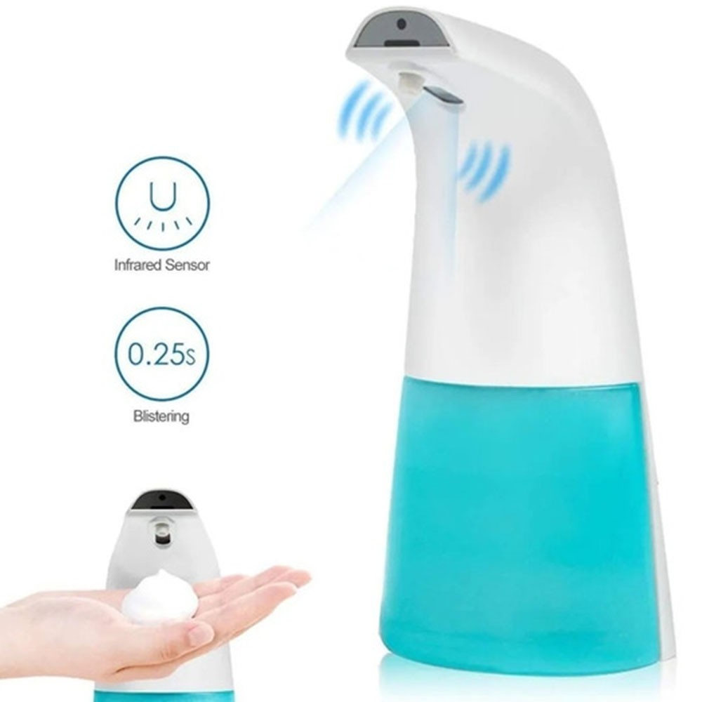 Dispenser De Sabonete Líquido Espuma Sensor Automático Banheiro Detergente Mão Alcool Gel