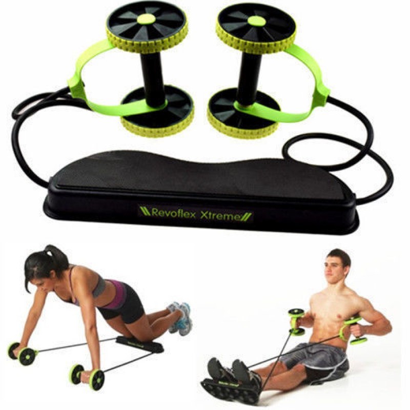 Elastico Roda para Exercicio Abdominal Revoflex Aparelho Fitness Portatil (888109 / MC762360)