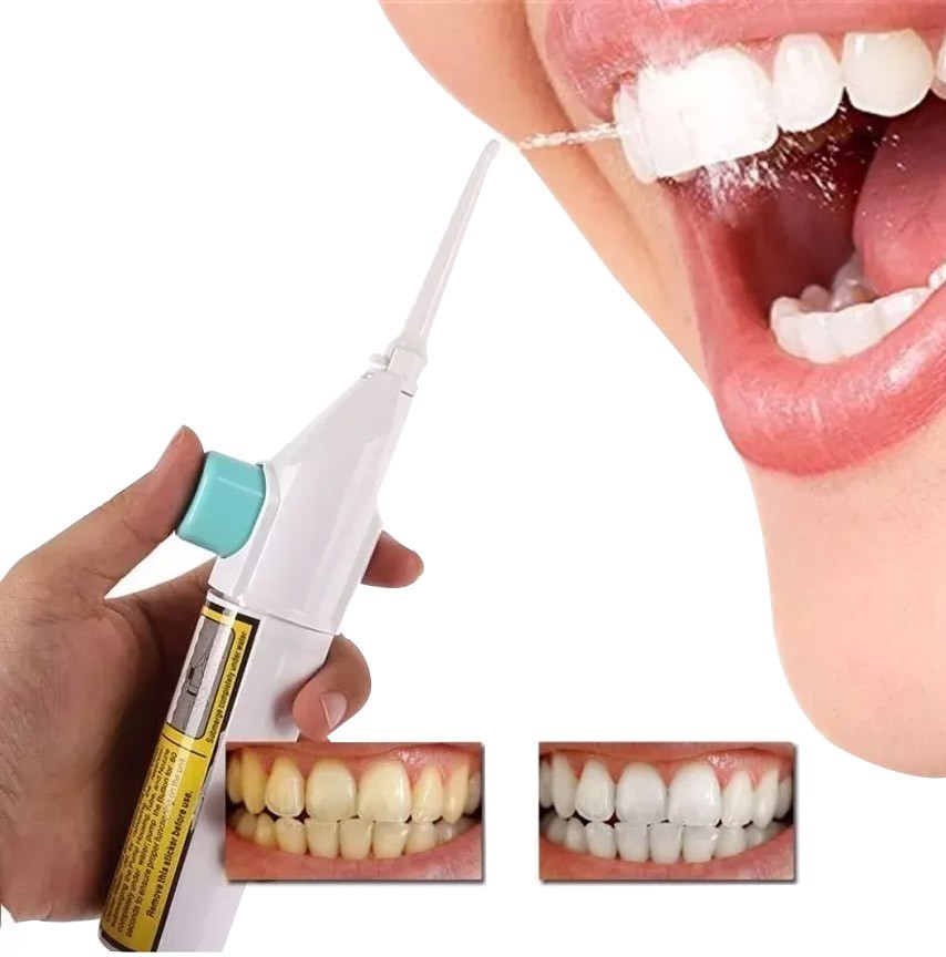 Jato de Agua Limpeza Bucal Oral Dente Branqueador Aparelho Power Floss (88830 / 34912)