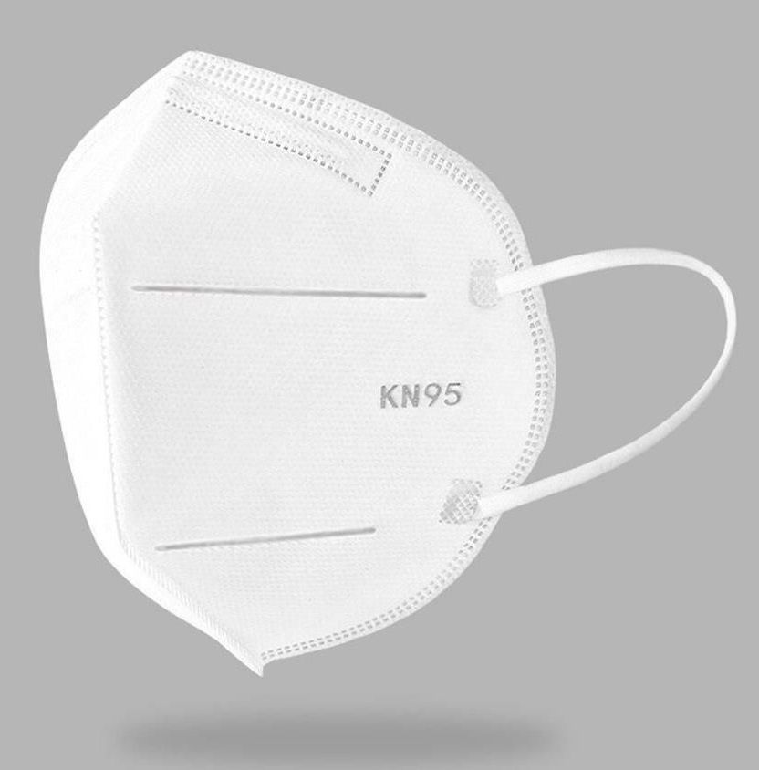 Kit 5 Uni Mascara Respiratoria KN95 Proteção Respirador Profissional EPI