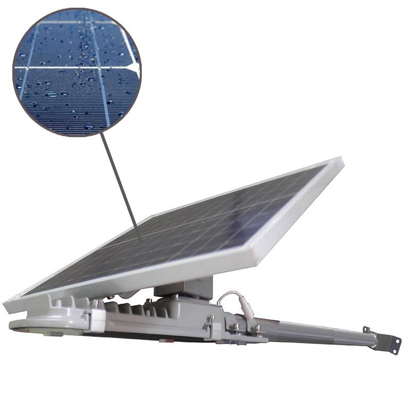 Refletor Holofote Placa Solar Com Bateria Led Sensor B Quente 30w (Solar Street Light )