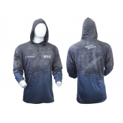 Camisa de Pesca Monster 3x c/ Capuz M-Action Hoodie Proteção Solar UV