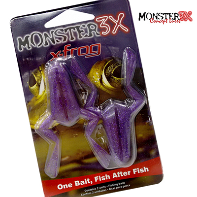 Isca Monster 3X X-FROG  - Comprando & Pescando