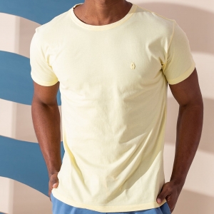 Camiseta Básica ANKOR - Amarela