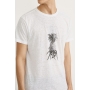 Tshirt Foxton Abacaxi Imperial - Branco