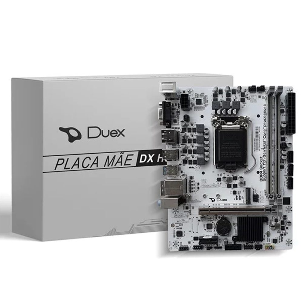 Placa-Mãe Duex H510 H510-PRO-GM2, Intel 10ª e 11ª Geração, LGA 1200