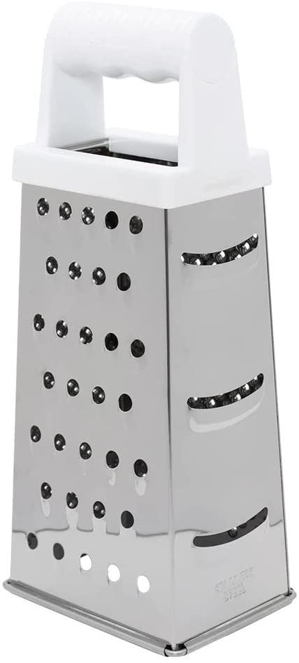 Ralador quadrado de 4 faces com lâminas em Inox - Mimo Style (Cód.4821)