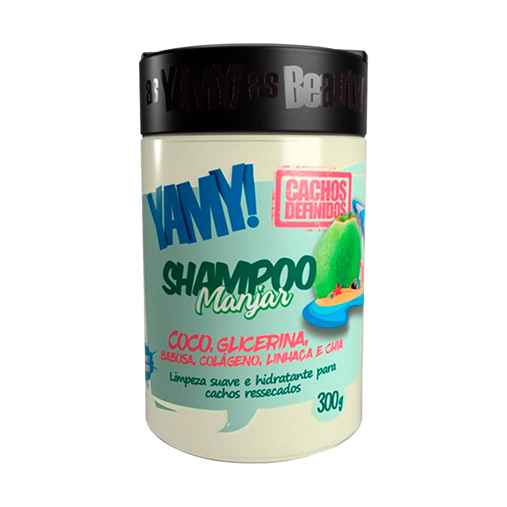 Shampoo Yamy Cachos Definidos Manjar de Coco 300g