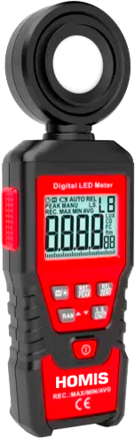 Luxímetro Digital para LED - H291283 - Homis