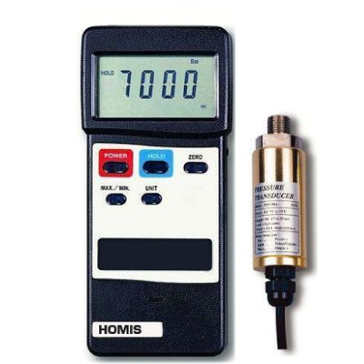 Manômetro Pressão e Vácuo até 500PSI - HMA 9302 - HOMIS