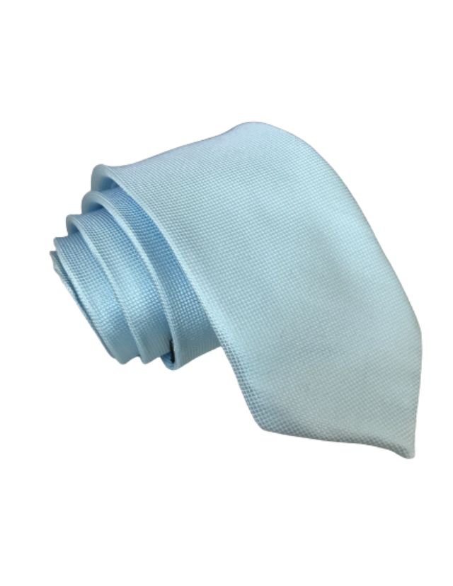 Gravata Azul Bebe Trabalhada